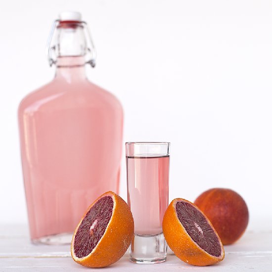 Blood orange vanilla infused rum