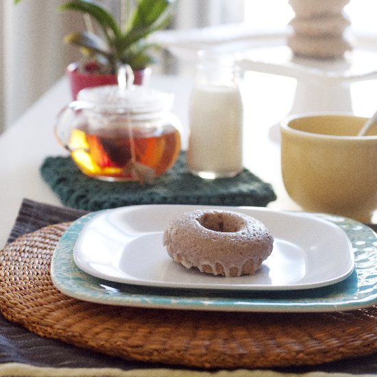 Chai Donuts with Brown Butter Glaze