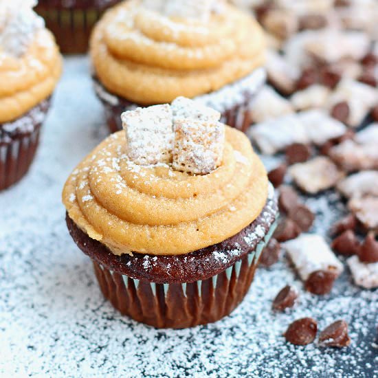 Muddy Buddy Cupcakes