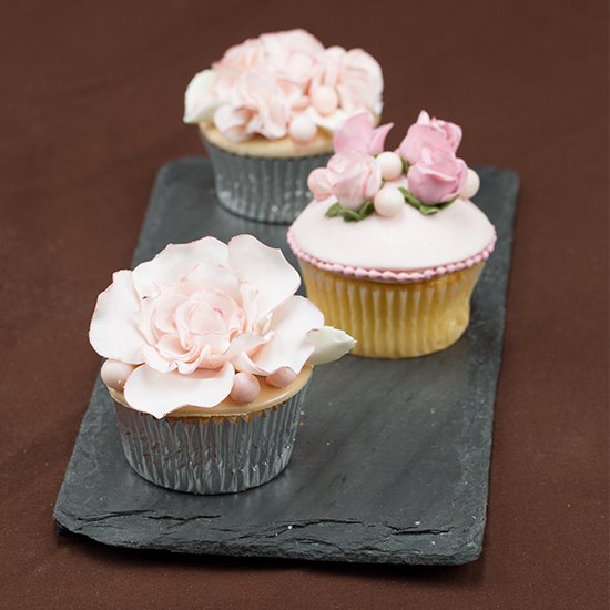 Vintage English Garden Cupcake