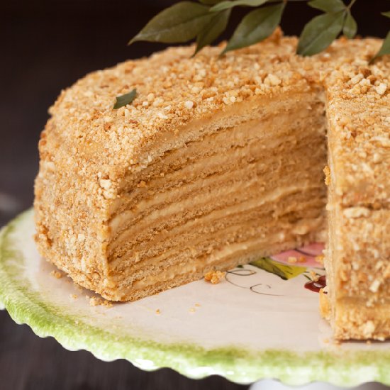 “Medovik” – Russian Honey Cake