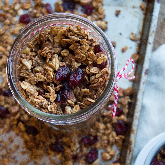 Cranberry Nut Granola