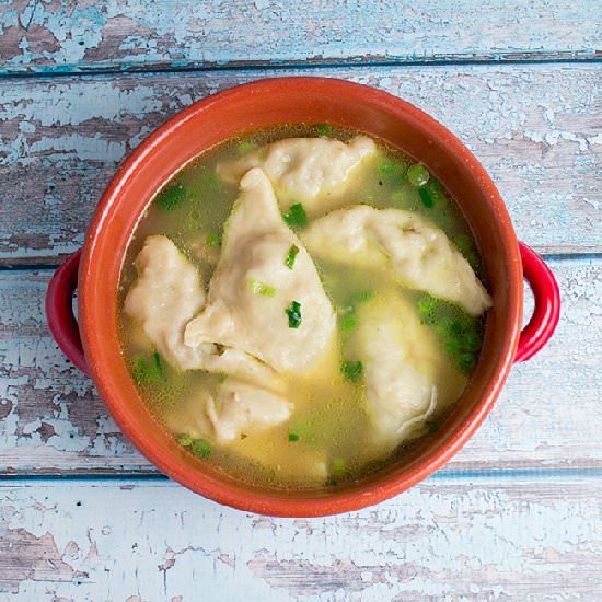 Chinese Pork Wonton Soup