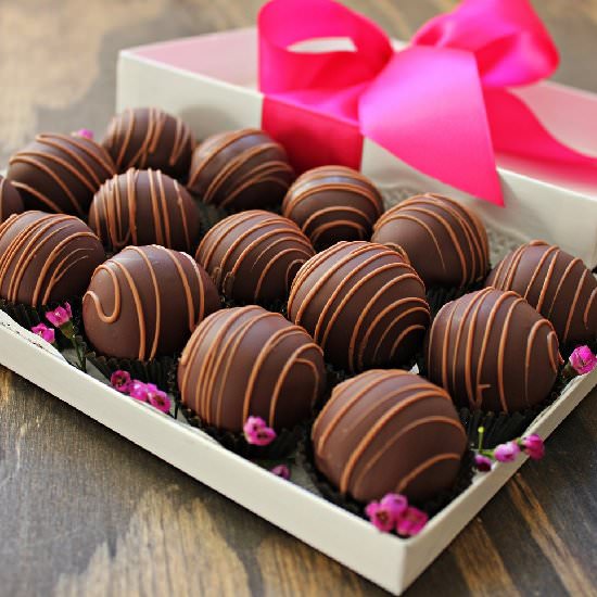 Raspberry Truffles