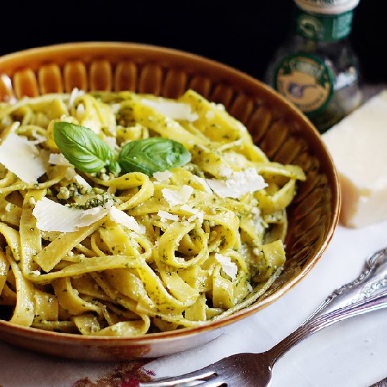 Homemade Pesto Pasta