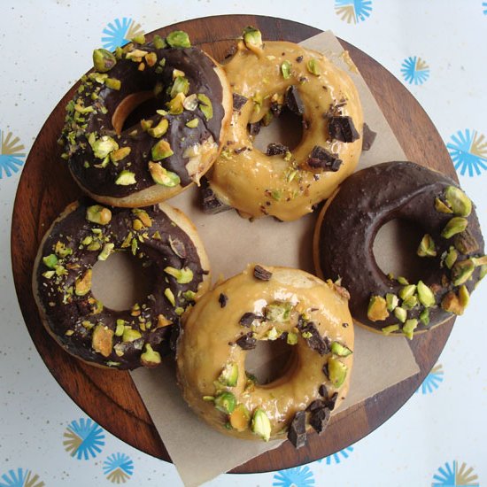 Cajeta Cardamom Donuts