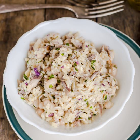 Smoked Mackerel and Bean Salad