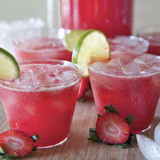 Strawberry Margarita Punch