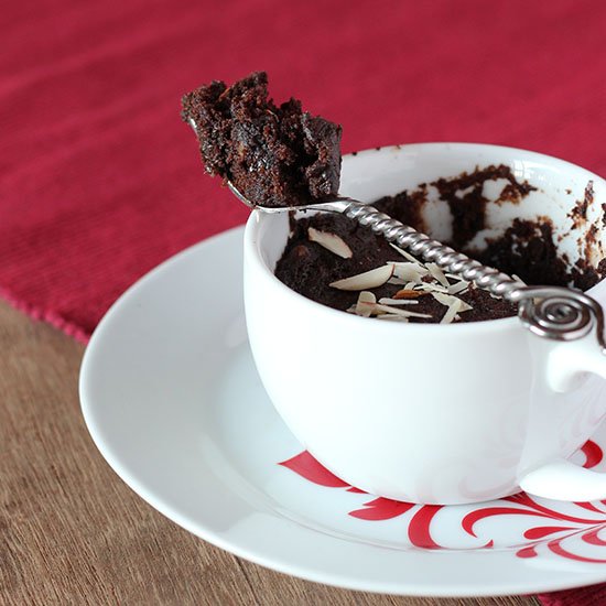 50second Eggless Chocolate Mug Cake