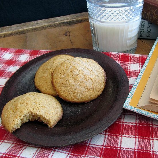 Honey Whole Wheat Butter Cookies