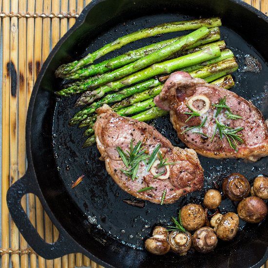 Rosemary Lamb Chops