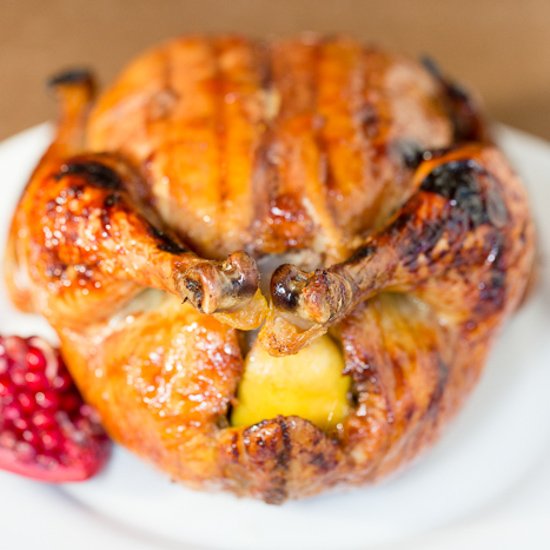 Pomegranate Molasses Roast Chicken