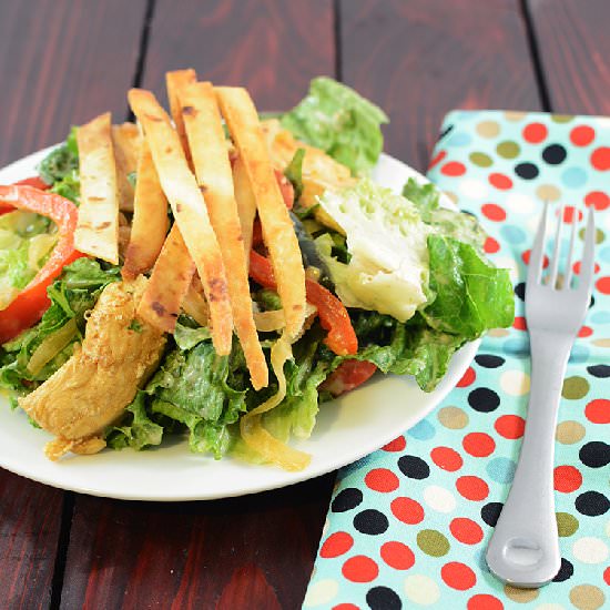 Chicken Fajita Salad