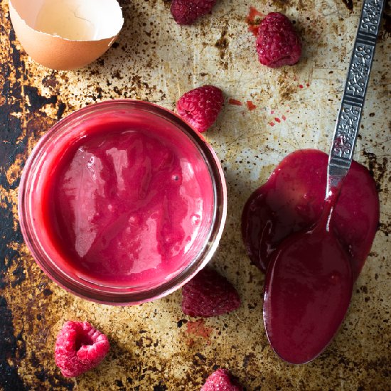 Raspberry Curd