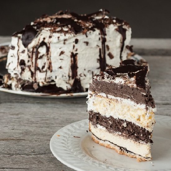 Gluten Free 4 Layer Cheesecake