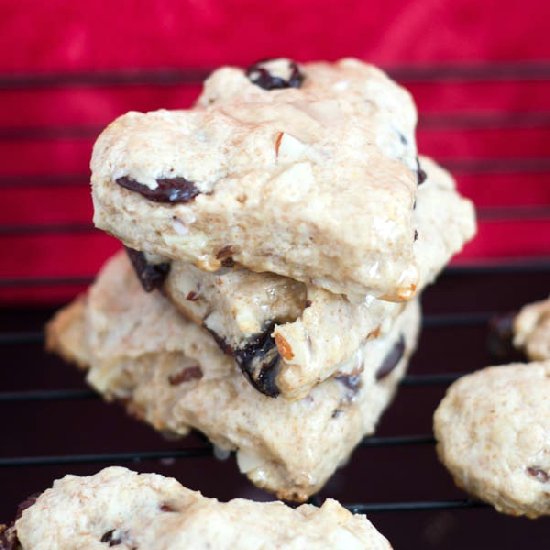 Cherry Almond Scones