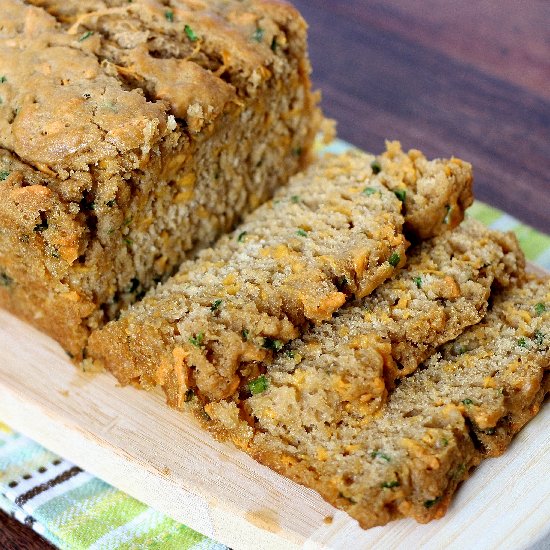 Cheddar-Chive Beer Bread