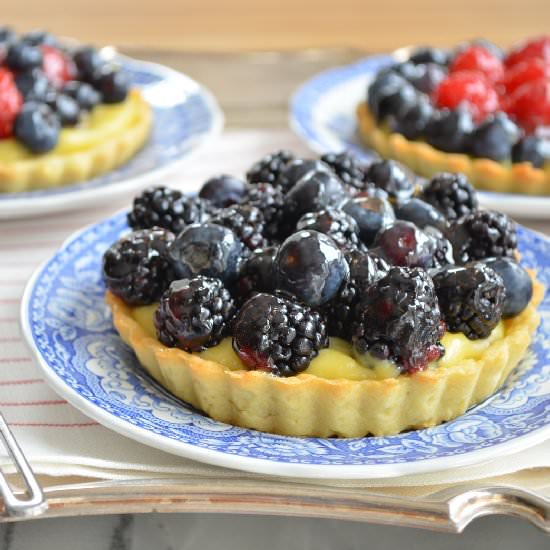 Mixed-Berry Tarts