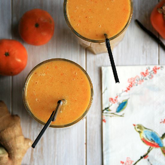 Persimmon Tangerine Smoothie