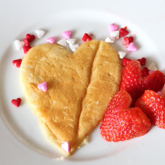 Easy Strawberry Pancakes