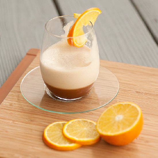 Orange Caramel Coffee Frappe