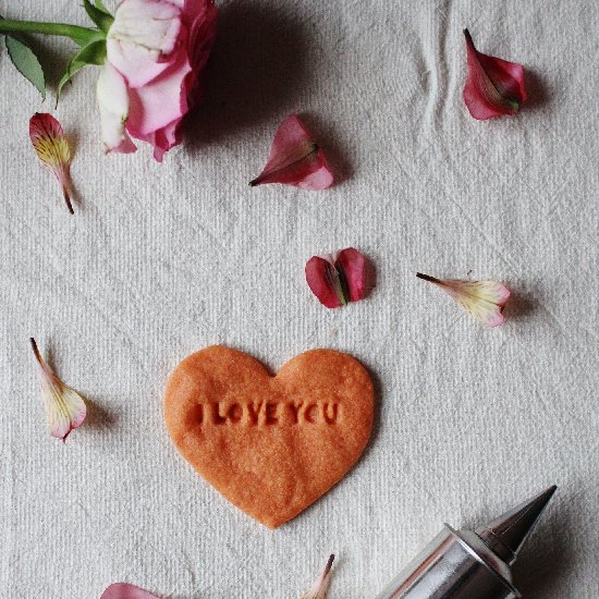 Valentine’s Love Heart Cookies