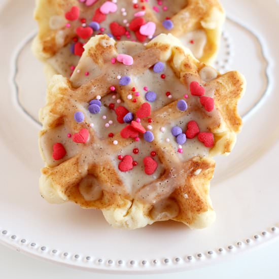 Waffle Iron Sugar Cookies