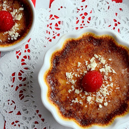 Chai Spiced Creme Brulee