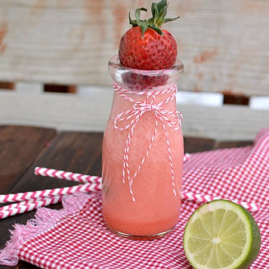 Creamy Strawberry Limeade