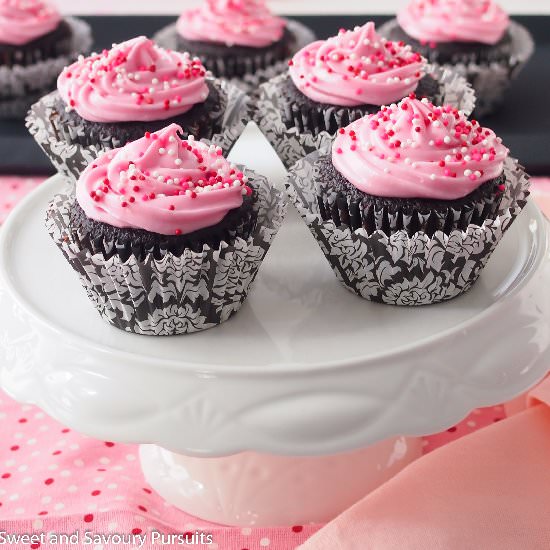 Chocolate Beet Cupcakes