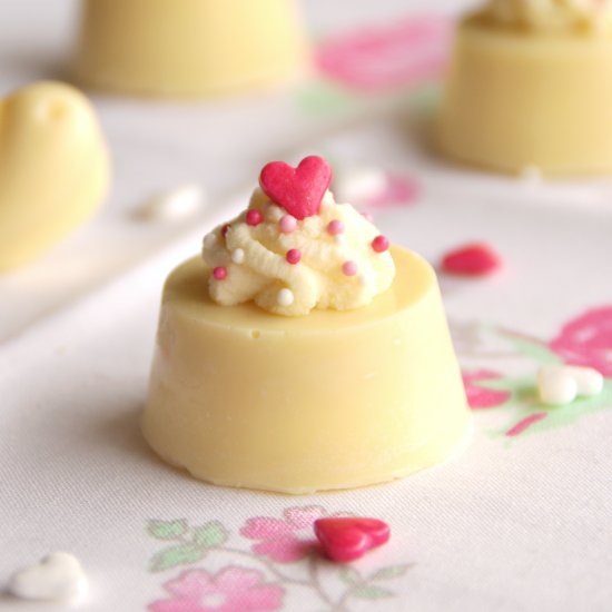 White Chocolate Valentine Bonbons