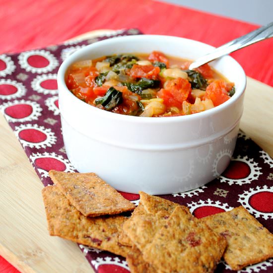 Cannellini Bean and Spinach Soup