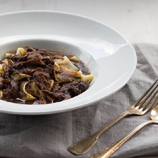 Oxtail Ragout with Fresh Pasta