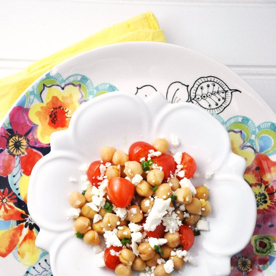 Chickpea, Feta & Tomato