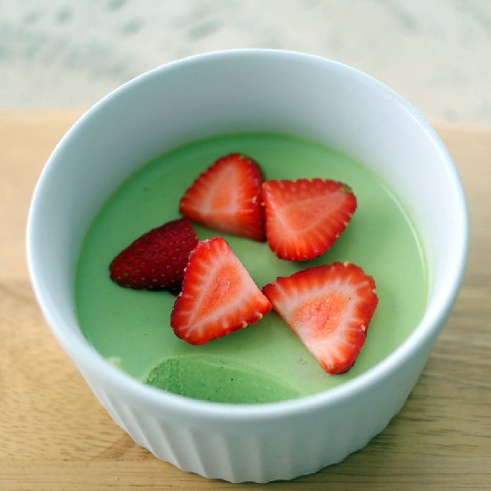 Green Tea Panna Cotta