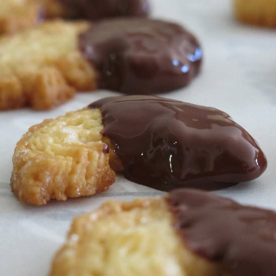 Chocolate Puff Pastry Palmiers