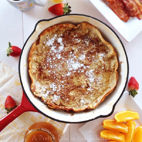 Apple Baked Dutch Baby