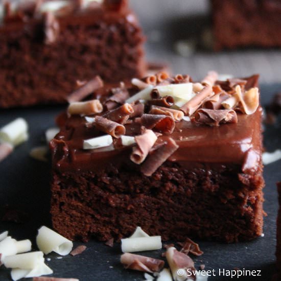 Brownies with Cream Cheese Frosting