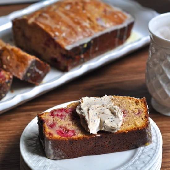 Raspberry Lemon Bread