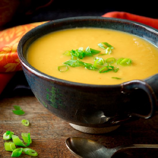 Sweet Potato Chipotle Cheddar Soup