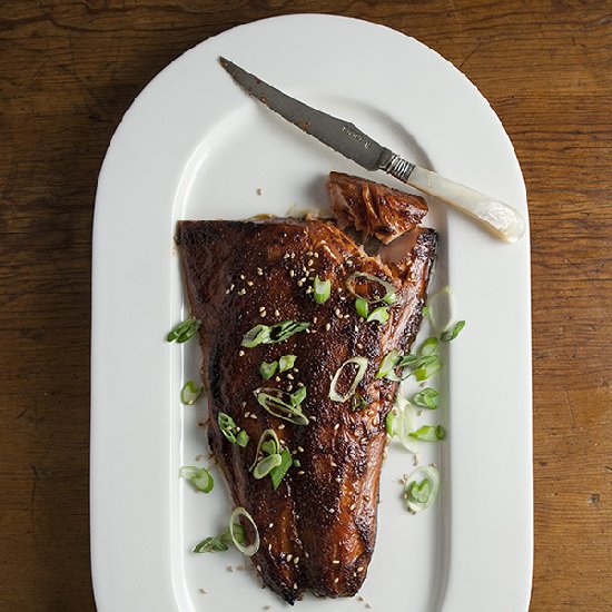 Quick Miso-Glazed Salmon