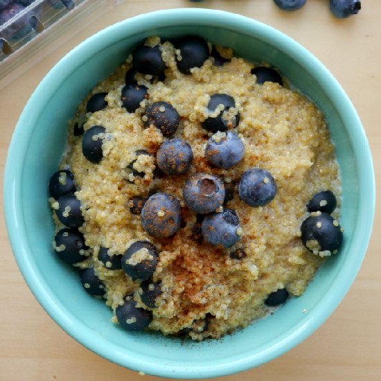 Blueberry Breakfast Quinoa