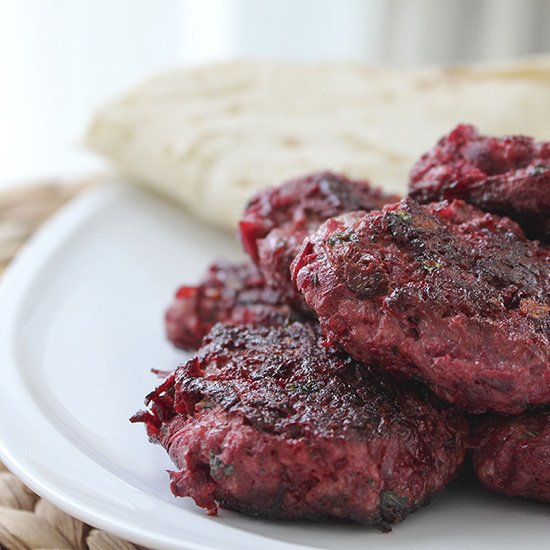 Beef and Beetroot Patties