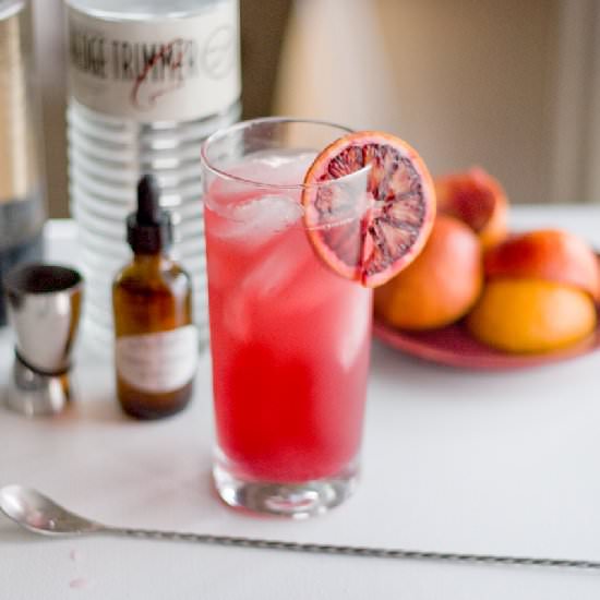 Blood Orange Collins