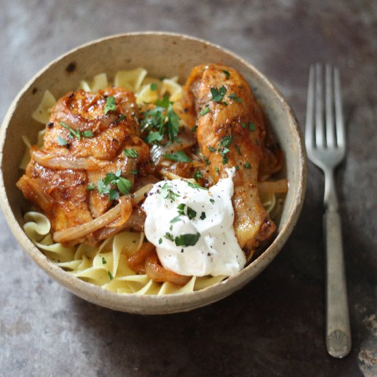 Hungarian Chicken Paprika