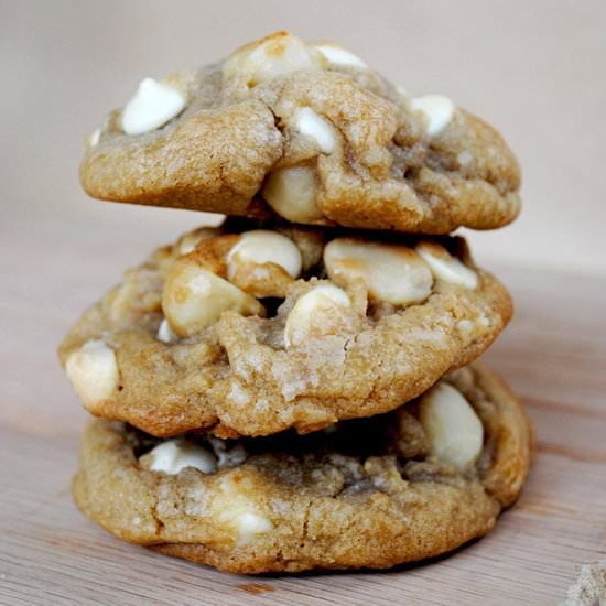 White Chocolate Macadamia Cookies