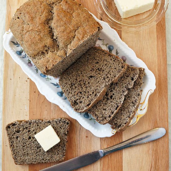 Honey Oat Bread – Gluten Free