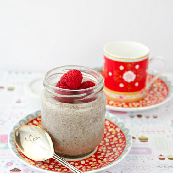 Vegan Raw Chia Vanilla Pudding