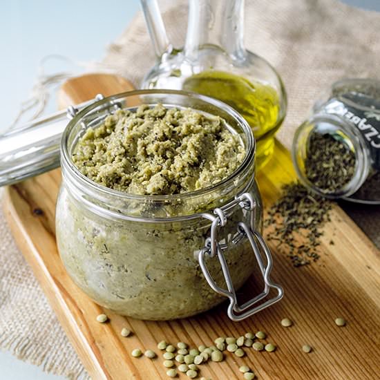 Green Lentil Paste