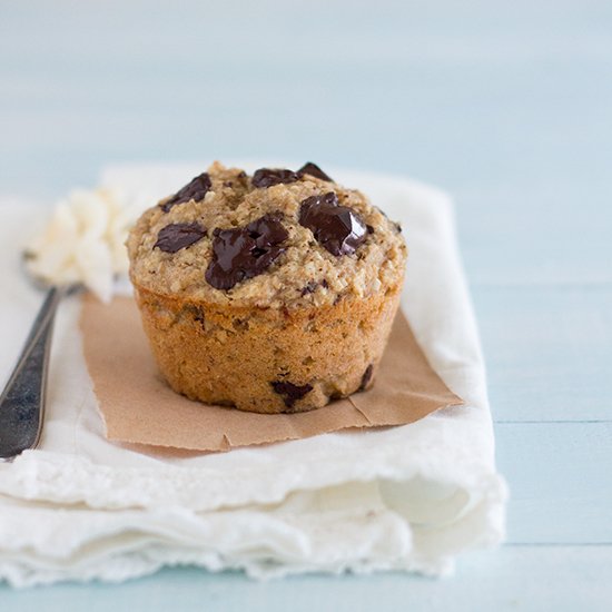 Banana Coconut Chocolate Muffins